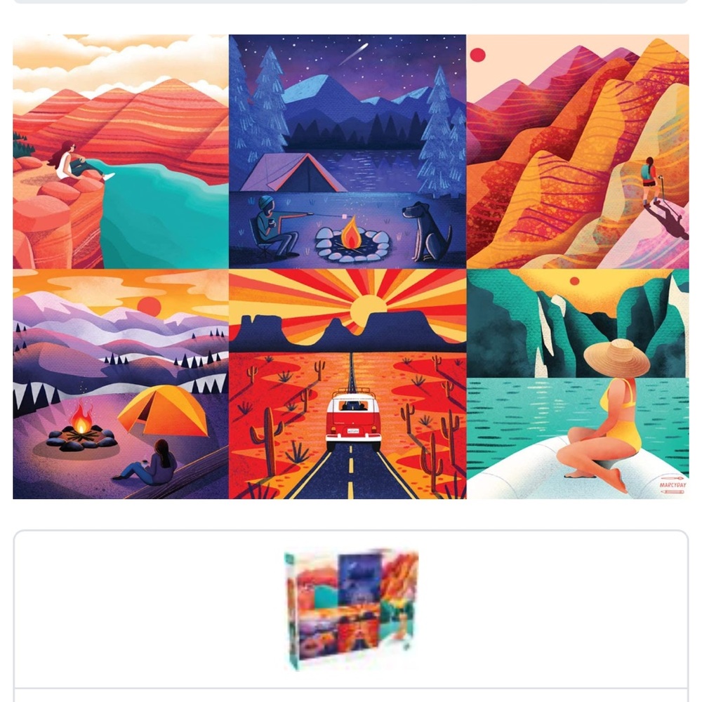 Buffalo Games Places You Will Go 1500 piece Puzzle